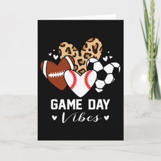 Spel Dag Sfeer Grappig Verkoop Voetbal Moeder Hart Kaart