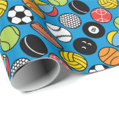 Spel- en sportzalen cadeaupapier (Rol Hoek)