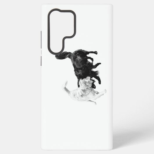 Spel Gaat Door Samsung Galaxy Hoesje (Achterkant)