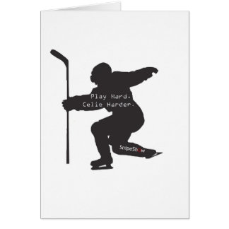 Spel hard. Celie Harder.