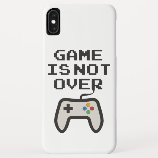 Spel is nog niet voorbij Case-Mate iPhone case (Achterkant)