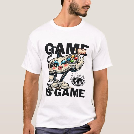 Spel is spel t-shirt (Voorkant)