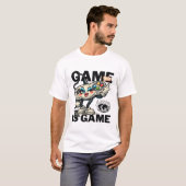Spel is spel t-shirt (Voorkant volledig)