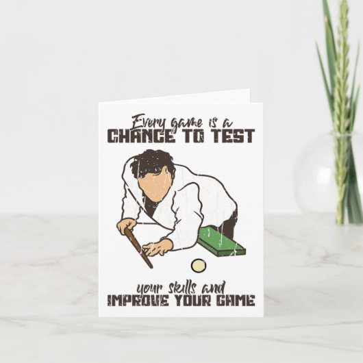 Spel kans om vaardigheden te testen en verbeteren  kaart (Voorkant)