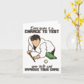 Spel kans om vaardigheden te testen en verbeteren  kaart (Gele Bloem)