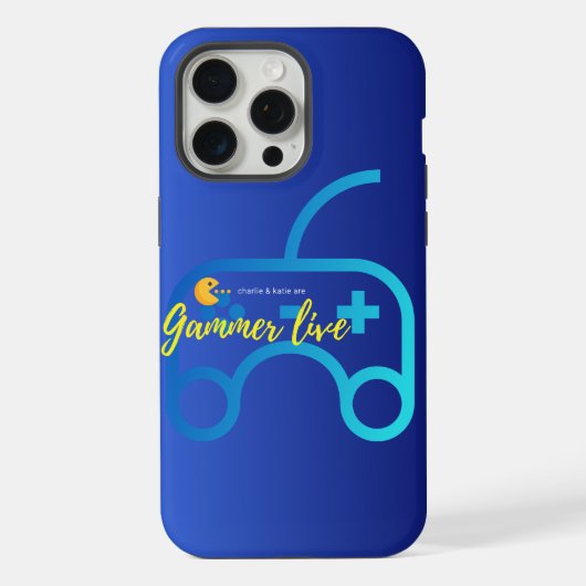 Spel live iPhone hoesje (Achterkant)