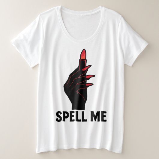 Spel me grote maat t-shirt (Design voorkant)