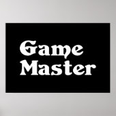 Spel Meester Poster (Voorkant)