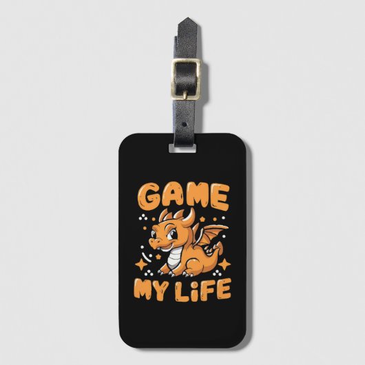 Spel mijn leven bagagelabel (Voorkant (verticaal))