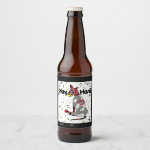 Spel, naam en stijl bier etiket