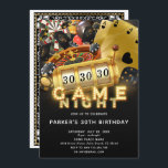 Spel Nacht Verjaardagsfeestje Zwart Goud Kaart<br><div class="desc">Game Night Party Zwart Goud Ontwerp. Overeenkomende producten zijn te vinden in Casino Party Collectie. Als u vragen heeft,  neem dan gerust contact met mij op.</div>
