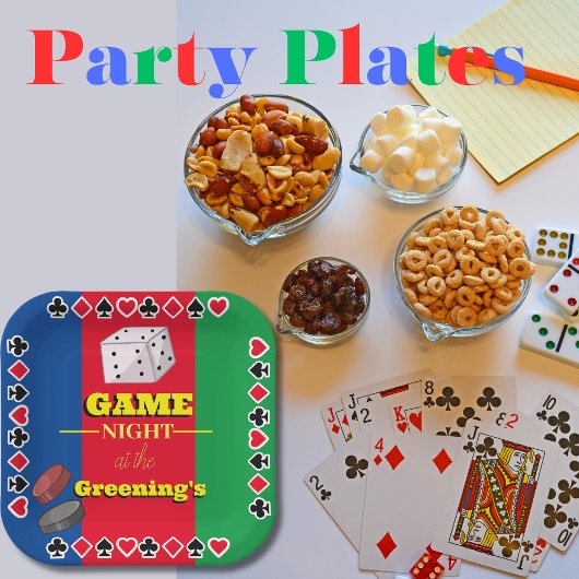 Spel nachtkaart poker board games plezier papieren bordje