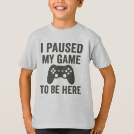 Spel onderbroken t-shirt