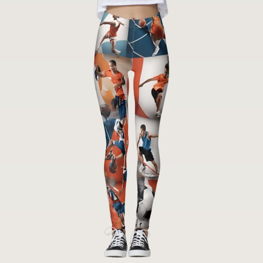 Spel op 3D-sportpictogram Legging (Voorkant)