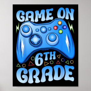 Spel op 6e klas Terug naar school 6e klas Video G Poster