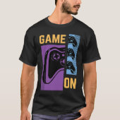 Spel op consolecontrolemechanisme De 80gamer T-shirt (Voorkant)