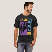 Spel op consolecontrolemechanisme De 80gamer T-shirt (Voorkant volledig)
