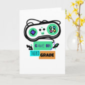 Spel op de derde klas - Eerste dag van de derde kl Kaart (Gele Bloem)