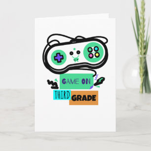 Spel op de derde klas - Eerste dag van de derde kl Kaart