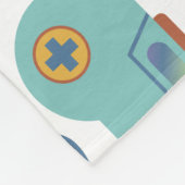 Spel op fleece deken (Hoek)