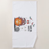 Spel op Halloween Strandlaken (Voorkant)