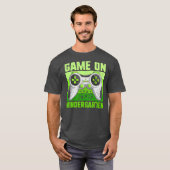 Spel op kinderspel Terug naar schoolspel T-shirt (Voorkant volledig)