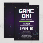 Spel op niveau omhoog kaart (Voorkant / Achterkant)