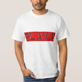 Spel op Playa T-shirt (Voorkant)