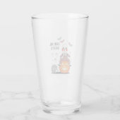 Spel op spoken Halloween Glas (Achterkant)