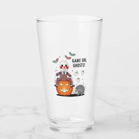 Spel op spoken Halloween Glas (Voorkant)