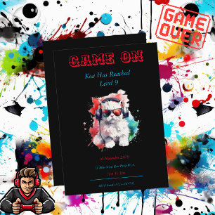 Spel op Verjaardag Uitnodiging Volgende Niveau, Sp