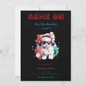 Spel op Verjaardag Uitnodiging Volgende Niveau, Sp (Voorkant)