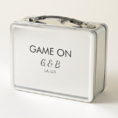 Spel op voeg paar naam bruiloft partij plaats g (Achterkant)