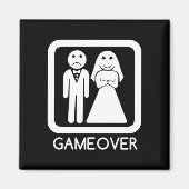 Spel Over Bruid & bruidegom Magnet (Voorkant)