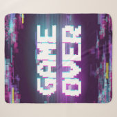 Spel over conceptillustratie met glitch effect. sherpa deken (Voorkant (horizontaal))