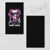 Spel over Japan esthetische en anonieme damp Visitekaartje (Voorkant / Achterkant)