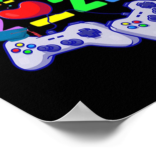 Spel over klasse van het Afstuderen van de Videosp Poster (Hoek)