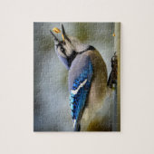 Spel Puzzel Blauwe Gaai (Verticaal)