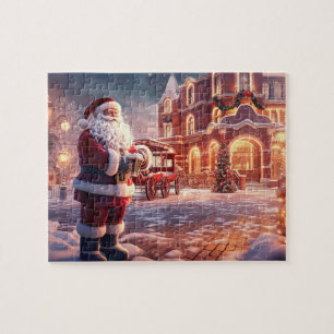 Spel Puzzel Kerstman
