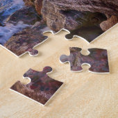 Spel Puzzel-Strand Zonsondergang Scene Legpuzzel (Zijkant)