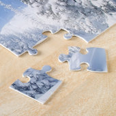 Spel Puzzel-Winterscène Legpuzzel (Zijkant)