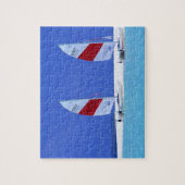 Spel Puzzle-Tropical Beach Scene Legpuzzel (Verticaal)