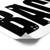 spel terug naar school wit poster (Hoek)