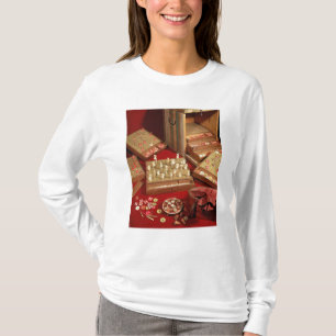 Spel van Dauphin lotto, uitgevonden door Louis XIV T-shirt