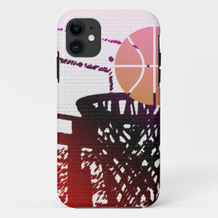 Spel van de Bus van het Basketbal van de Bal van iPhone 11 Hoesje