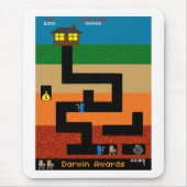 Spel van de Dood Mousepad Muismat (Voorkant)