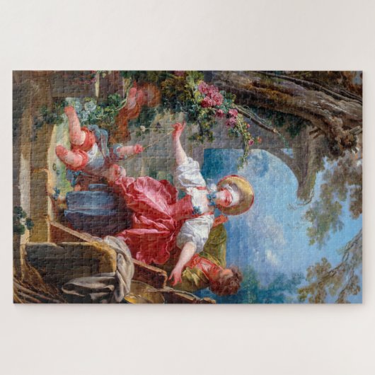 Spel van Label, Fragonard Legpuzzel (Horizontaal)