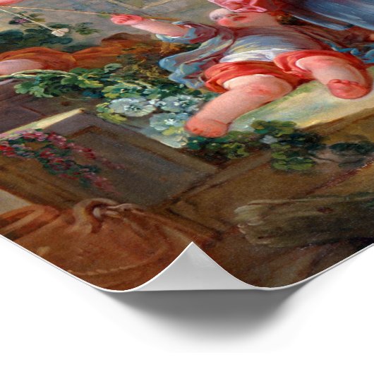 Spel van Label, Fragonard Poster (Hoek)