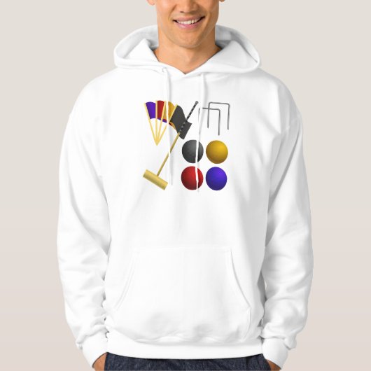 Spel van Mannen kruidenierswaren Hoodie (Voorkant)