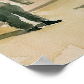 Spel van Pétanque Poster (Hoek)